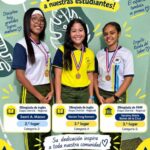 ¡Celebramos con orgullo el talento, la dedicación y el esfuerzo de nuestras estudiantes! 🏅💙💛